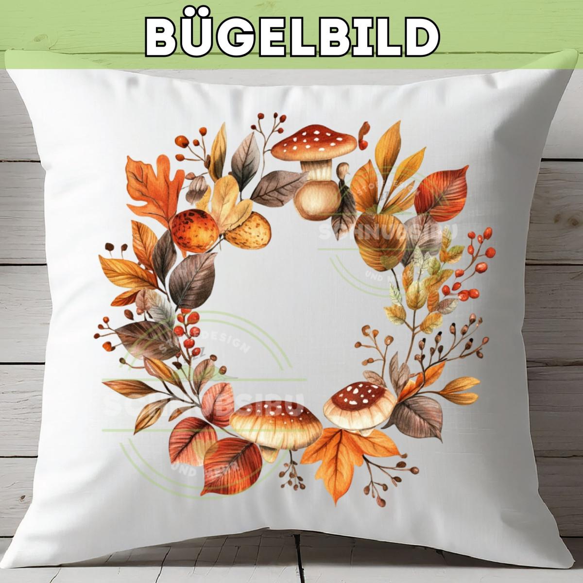 Bügelbild Halloween/Herbst VB